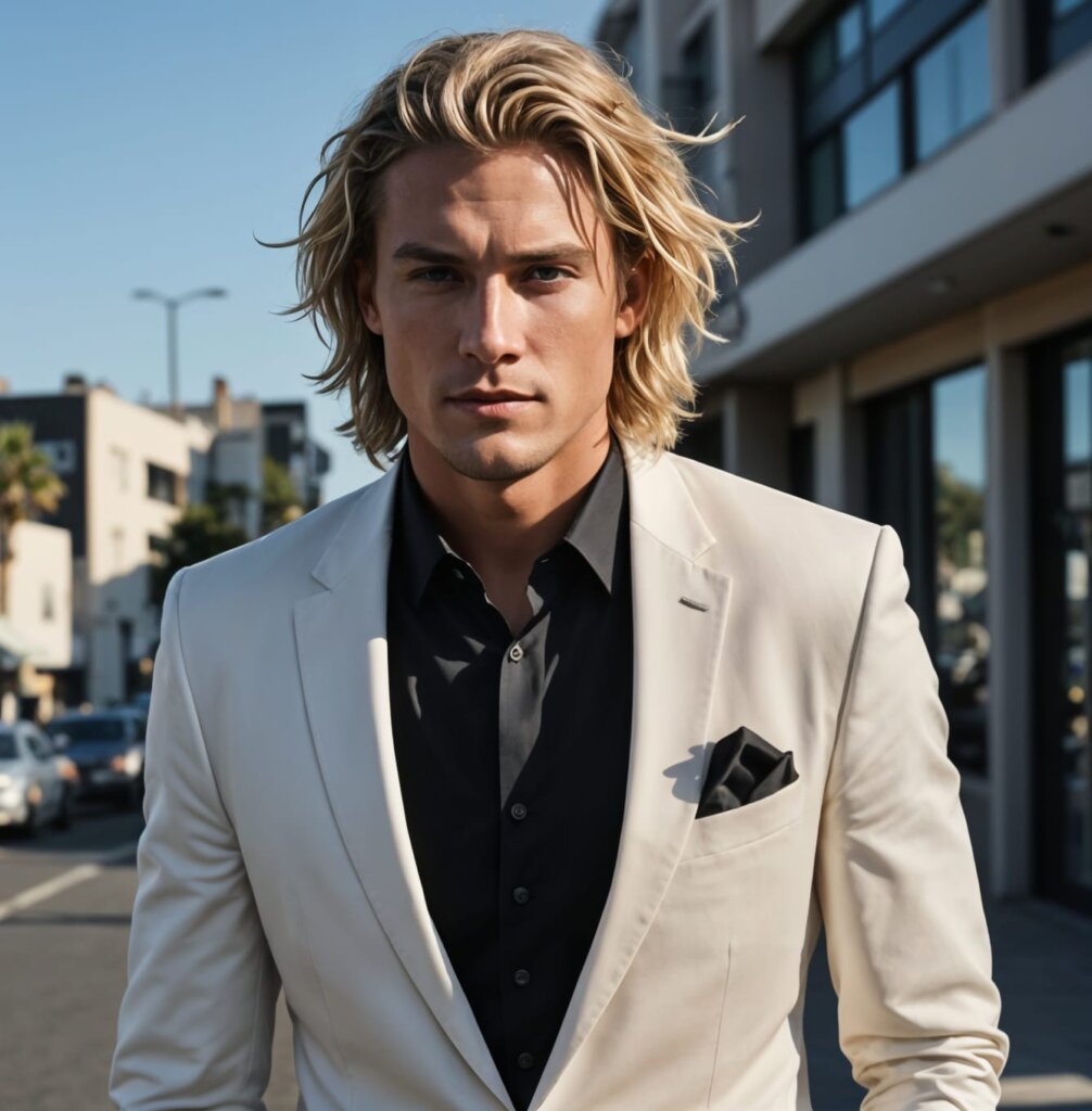 Men's White Velvet Tuxedo (Made to Measure) styling inspiration